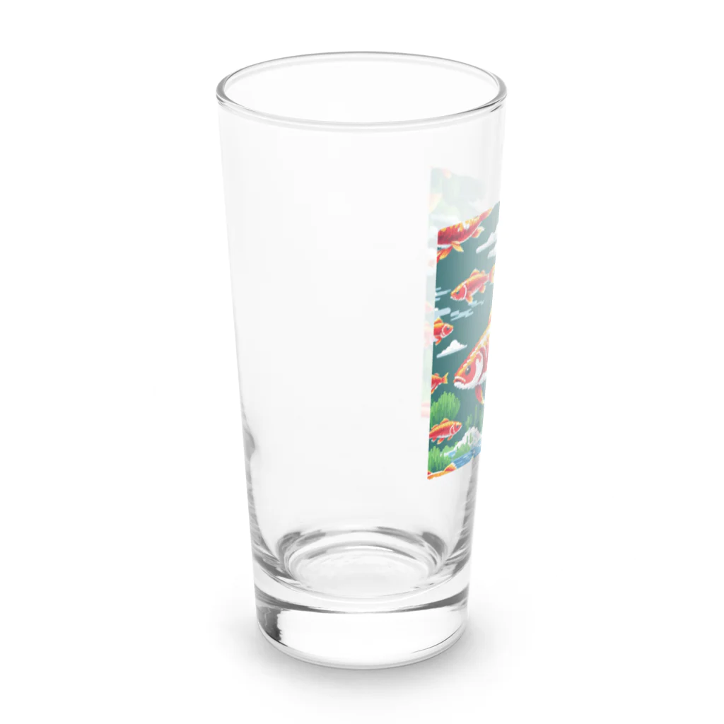 yukki1975のピクセルアートの5月 Long Sized Water Glass :left