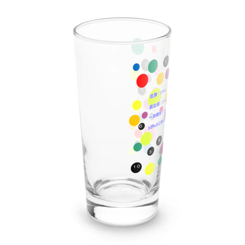 noiSutoaの比例や反比例の公式 Long Sized Water Glass :left