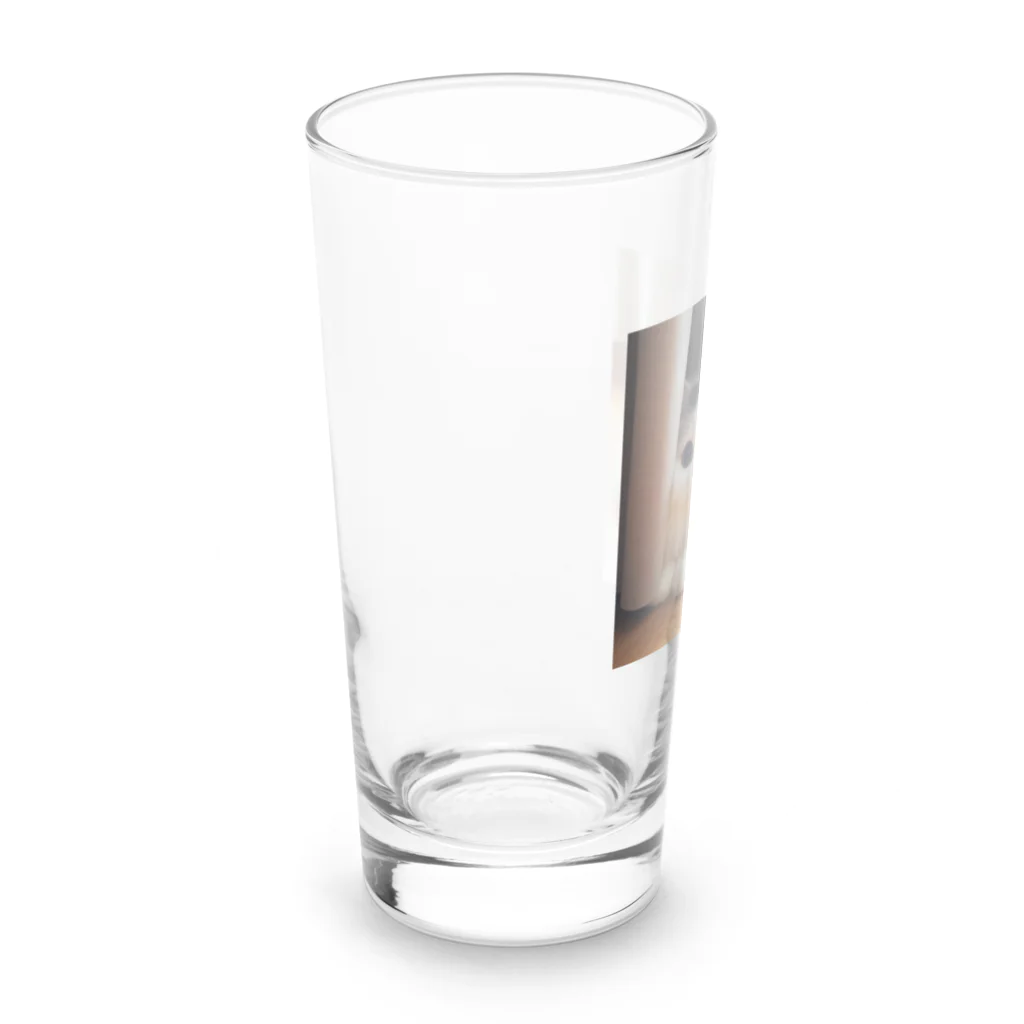 Hiro's Nyanderful Roomのかくれんぼにゃ Long Sized Water Glass :left