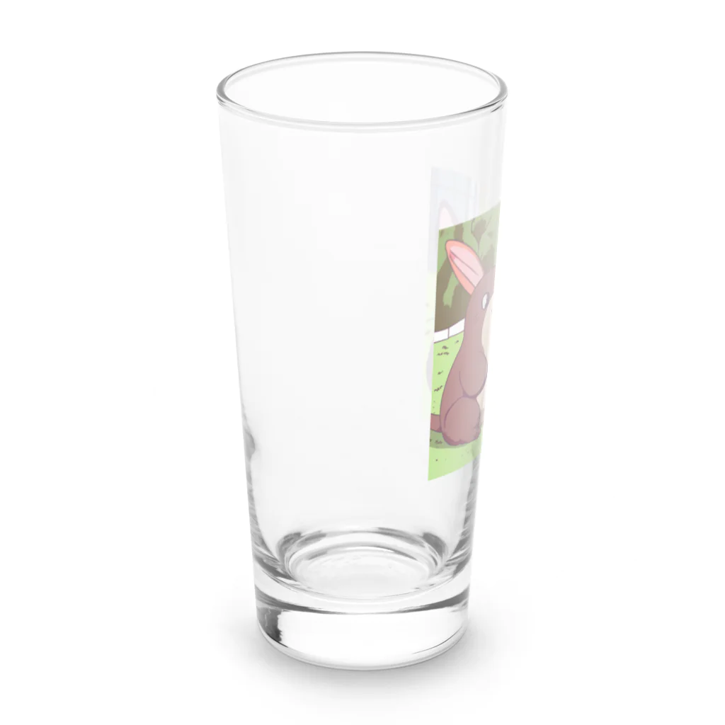 WhimsyWaresのうさぎ Long Sized Water Glass :left