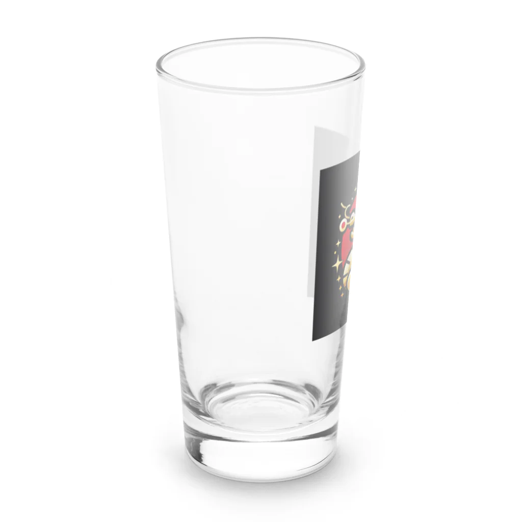 幸福龍神の幸運を呼ぶ金龍ちゃん🐉 Long Sized Water Glass :left