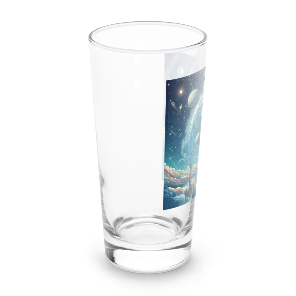 kinakomorinagaの壮大な宇宙空間 Long Sized Water Glass :left