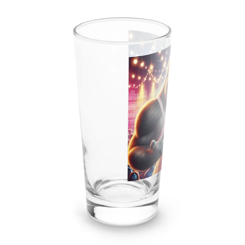 kellustratorのキャバゴリラ Long Sized Water Glass :left