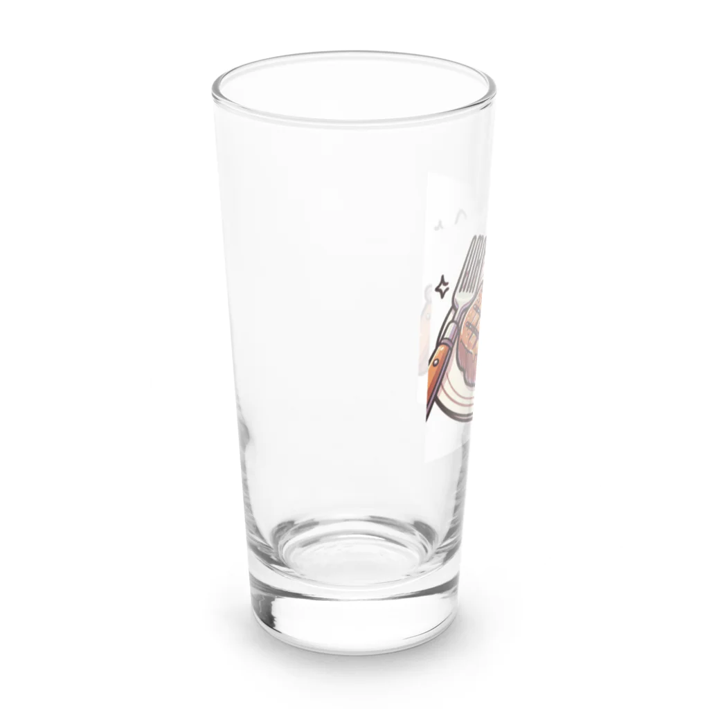 jojo-のステーキ Long Sized Water Glass :left