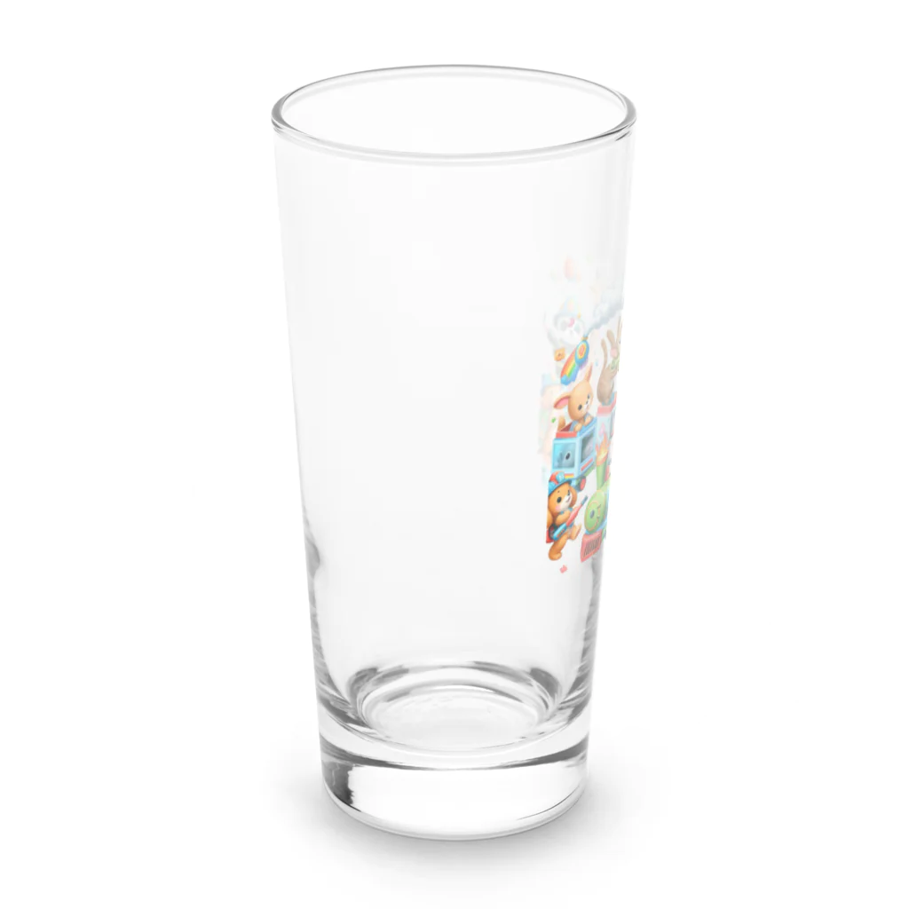 nail_aphroditeのあにまる消防隊 Long Sized Water Glass :left