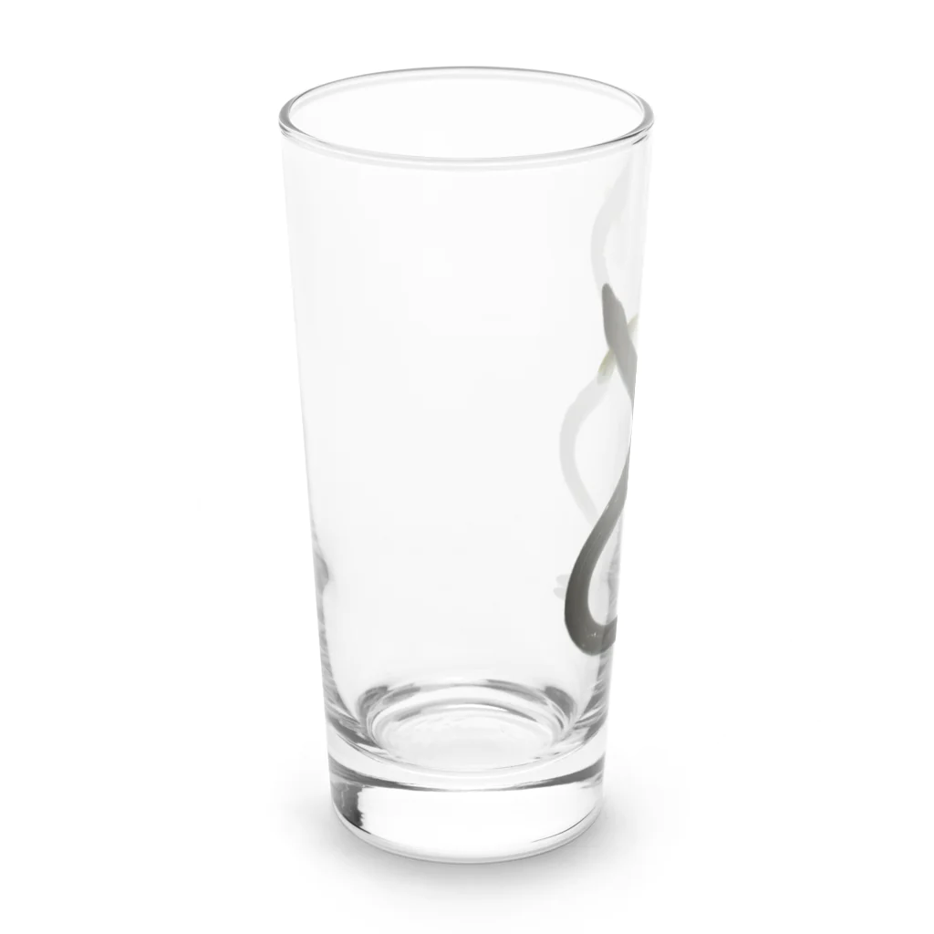 ちょっと変なアラサーの鰻うなぎウナギ　そして蒲焼 Long Sized Water Glass :left