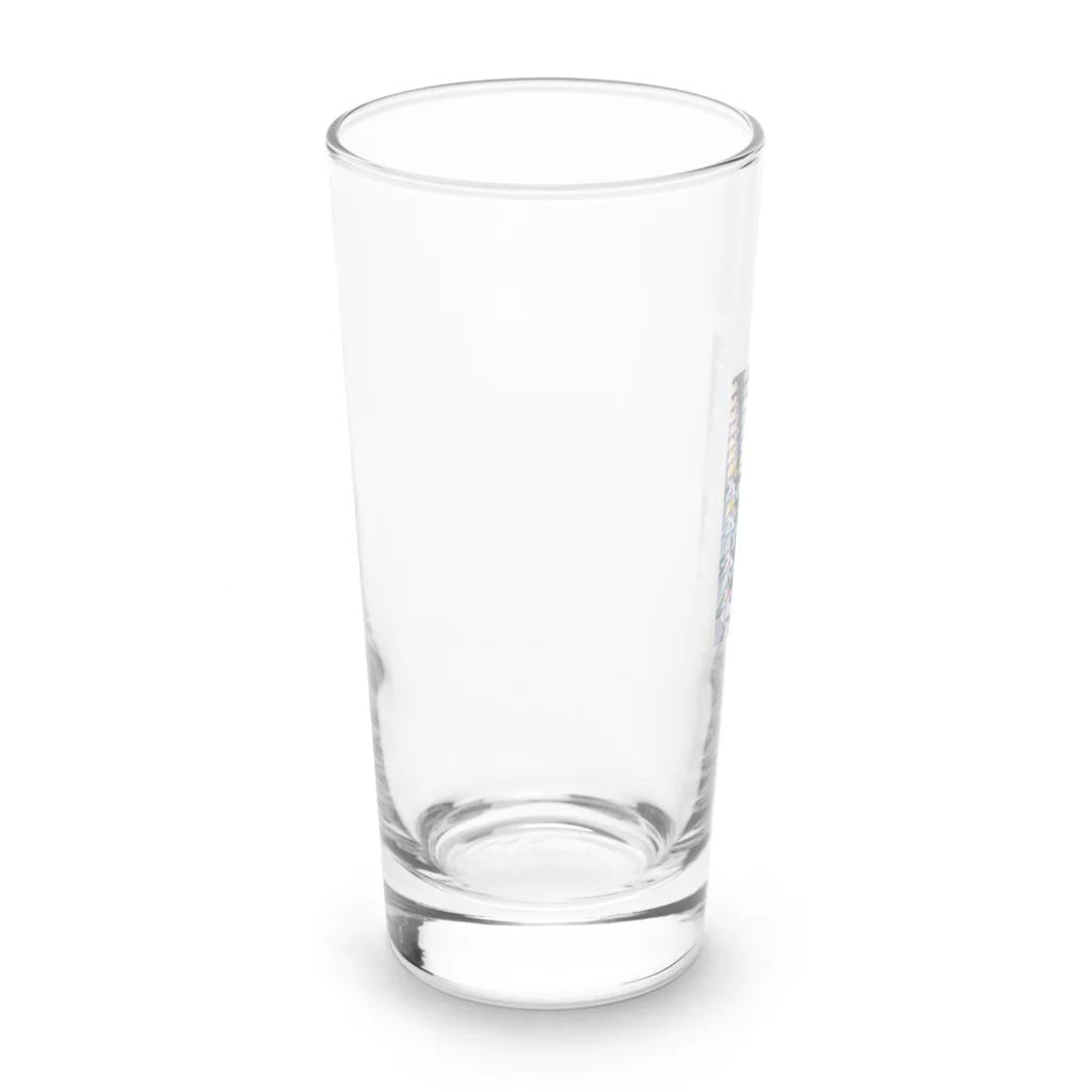 momonekokoの彩り豊かな小さなフィギュアたち Long Sized Water Glass :left