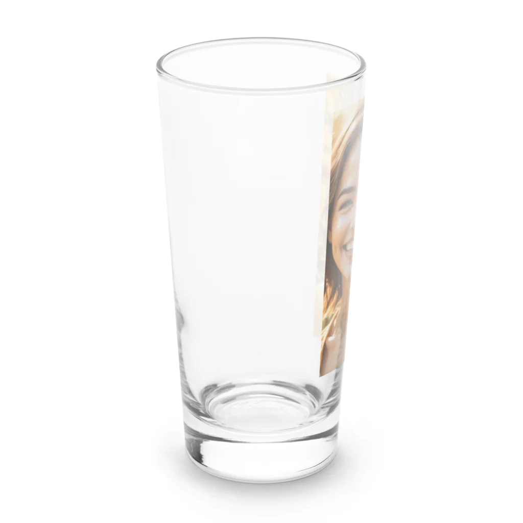 saoc11039のひまわり Long Sized Water Glass :left