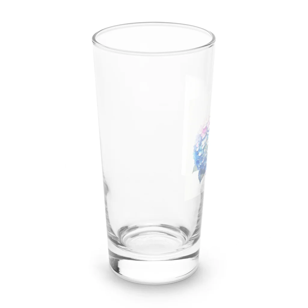 yamayamaのアジサイグッツ Long Sized Water Glass :left