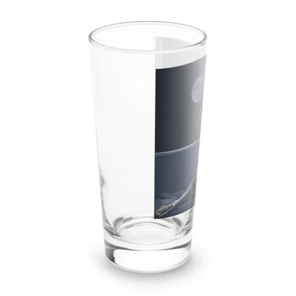 一兎風タウのヘスティア　ジャケットデザイン Long Sized Water Glass :left