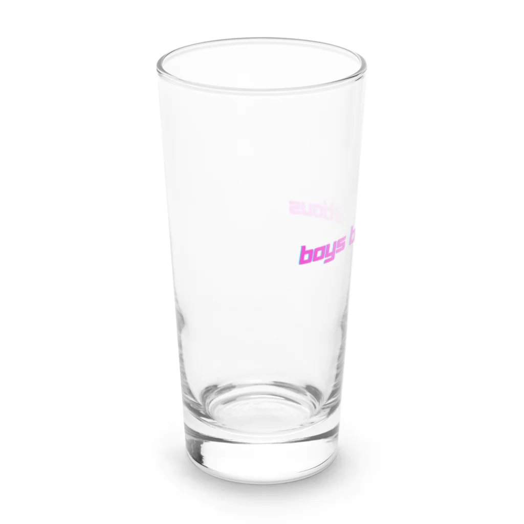 td_clucthの少年よ大志を抱け Long Sized Water Glass :left