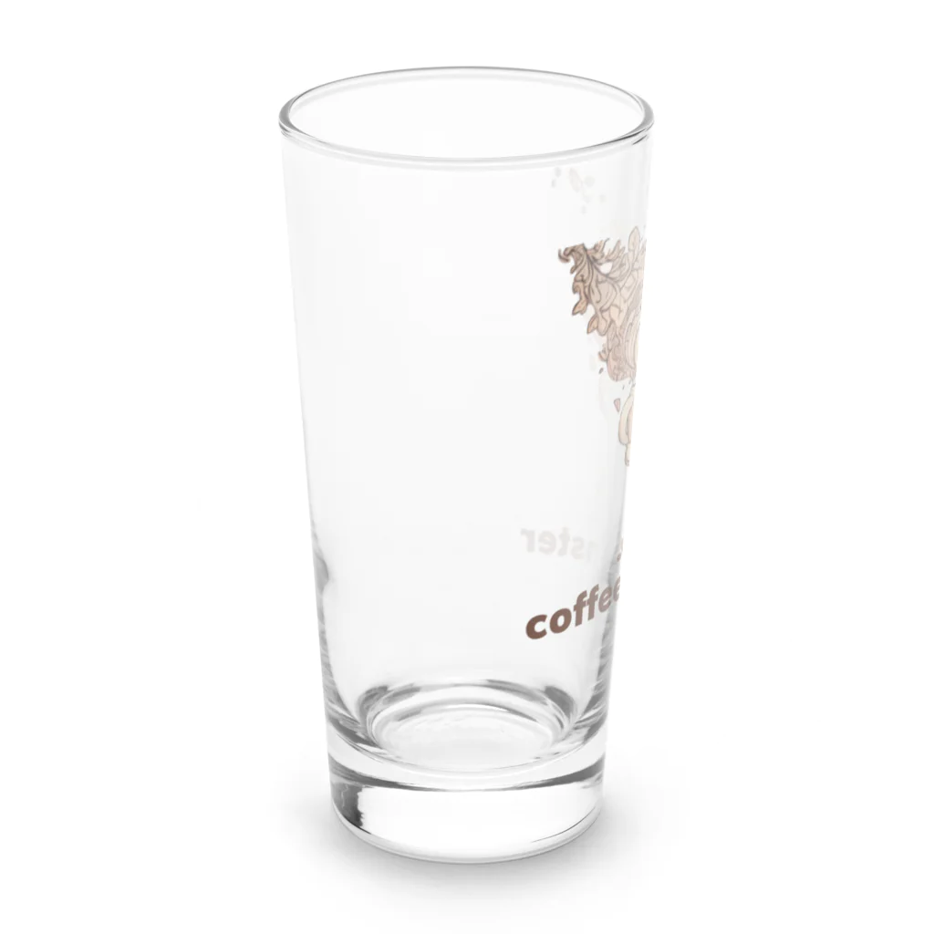 leisurely_lifeのcoffee monster Bourbon Long Sized Water Glass :left