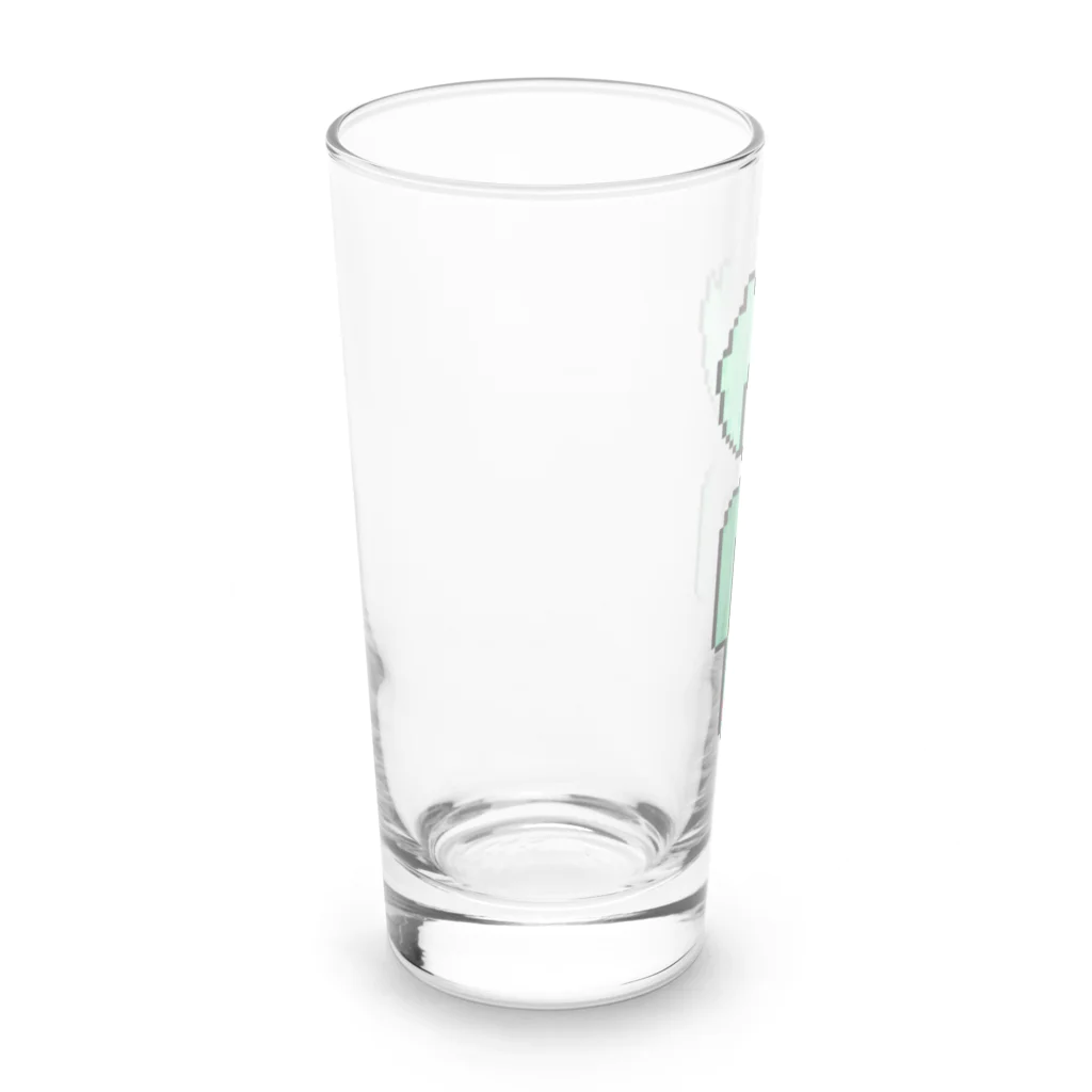 KISSHINNJYAの炎の妖精「グリーンメラ」 Long Sized Water Glass :left