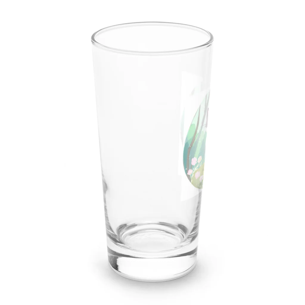 TMRの水彩猫 Long Sized Water Glass :left