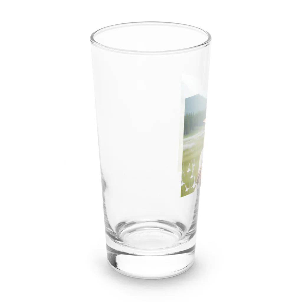 aaammmamのエルフ　美少女 Long Sized Water Glass :left