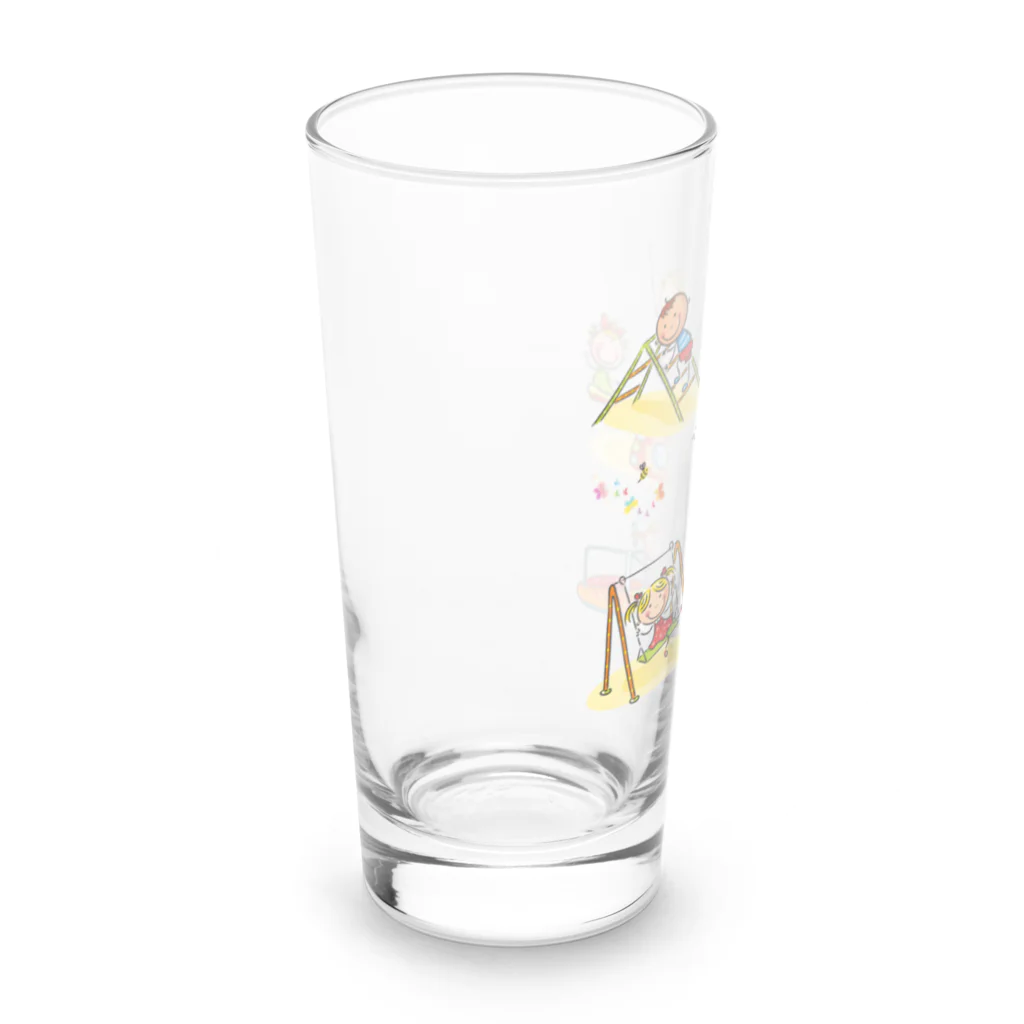 CHIBE86の自然の中で楽しい時間 Long Sized Water Glass :left