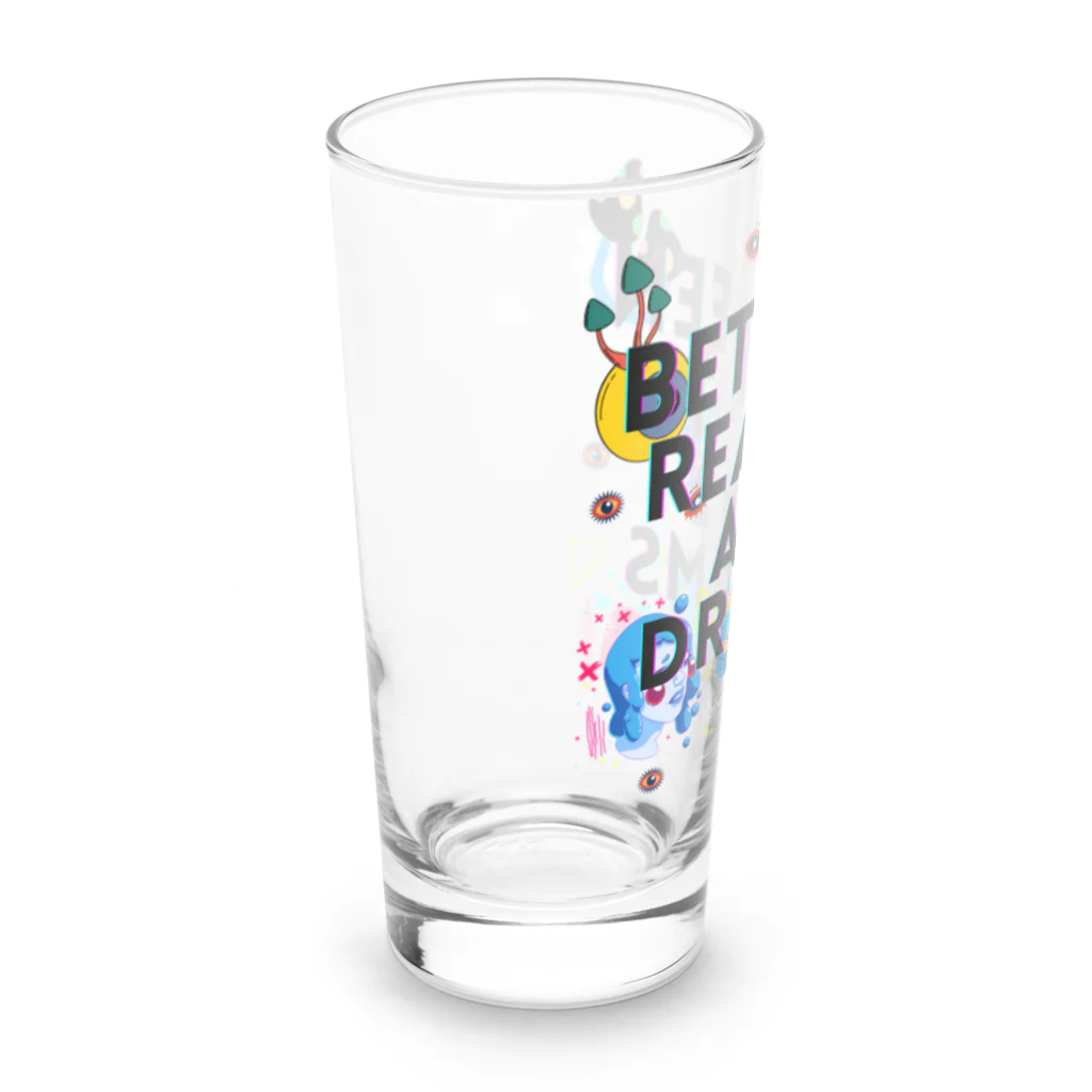 CHIBE86の現実と夢の狭間　サイケ Long Sized Water Glass :left