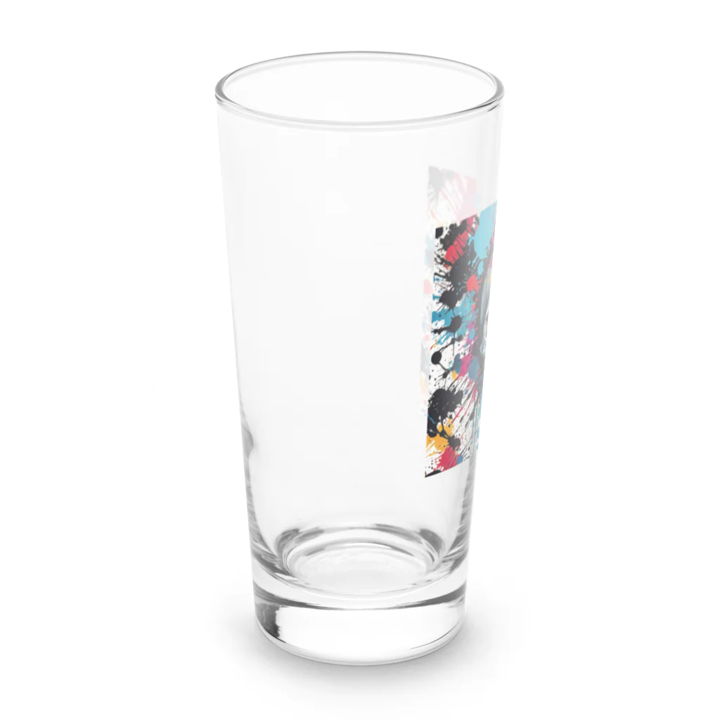 Alatreonのインクとドクロ_2 Long Sized Water Glass :left