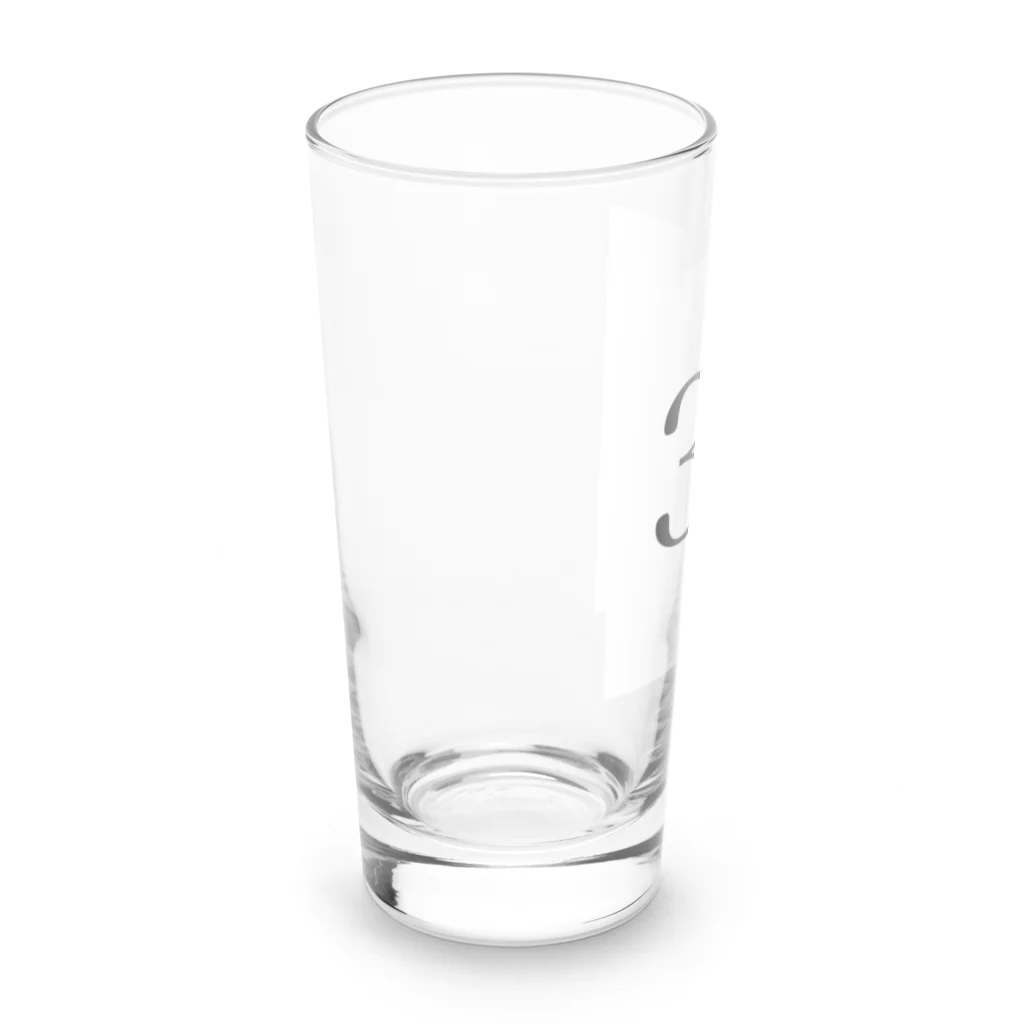 あかさたーなの33 Long Sized Water Glass :left