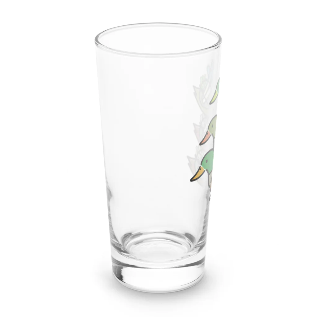 chicodeza by suzuriのカモネギタワー Long Sized Water Glass :left