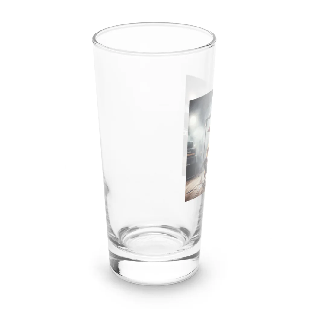 ちゅぴちゅぴのドックンロール！！ Long Sized Water Glass :left