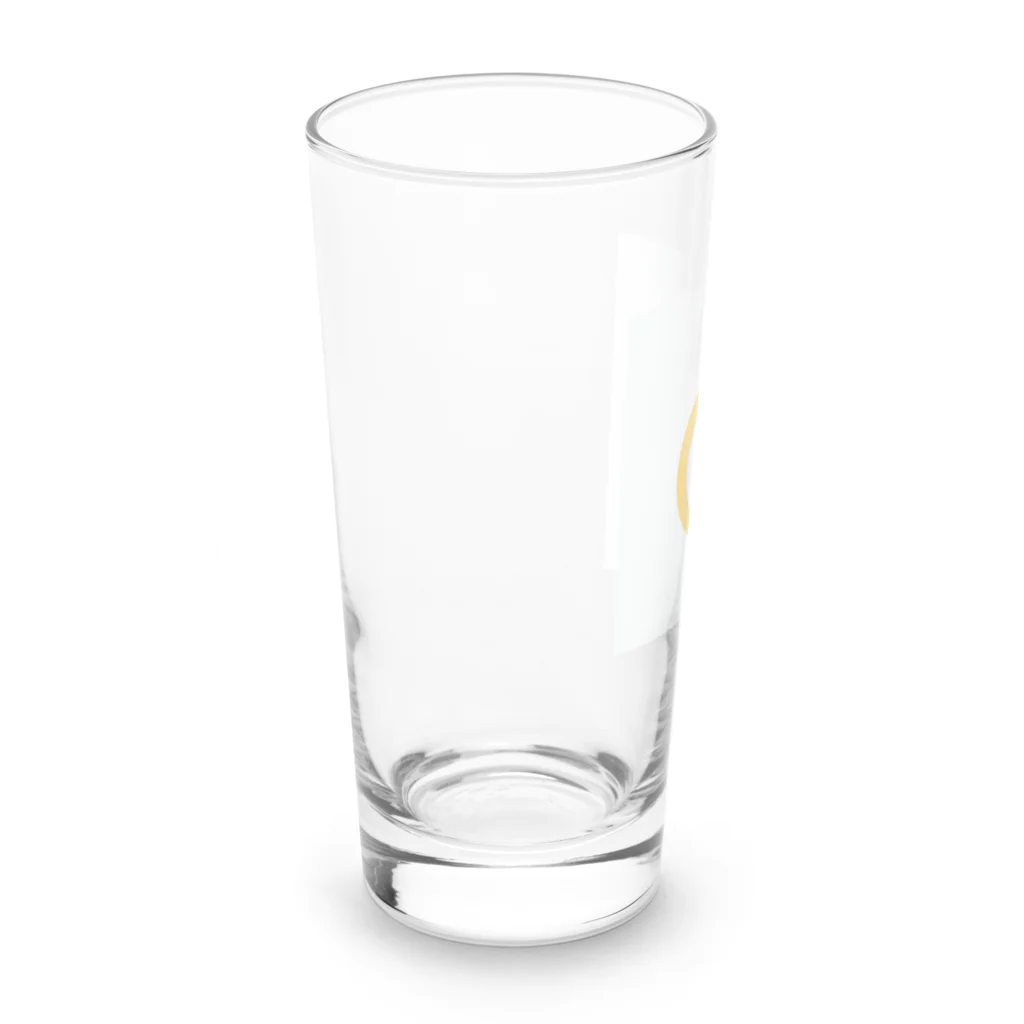 Golden-Cat358の可愛い笑顔 幸せ 平和 Long Sized Water Glass :left