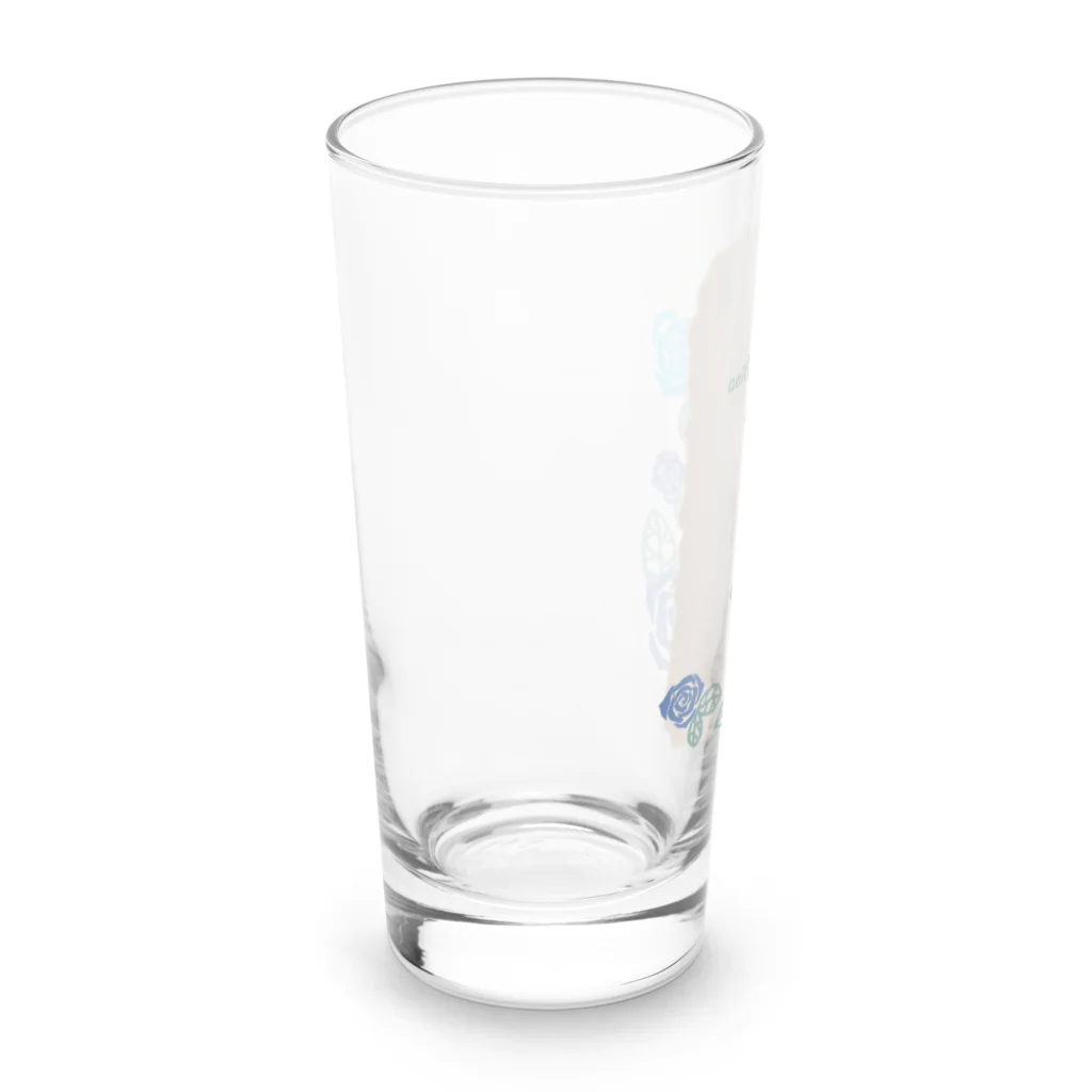 sb&colorの青いバラ Long Sized Water Glass :left