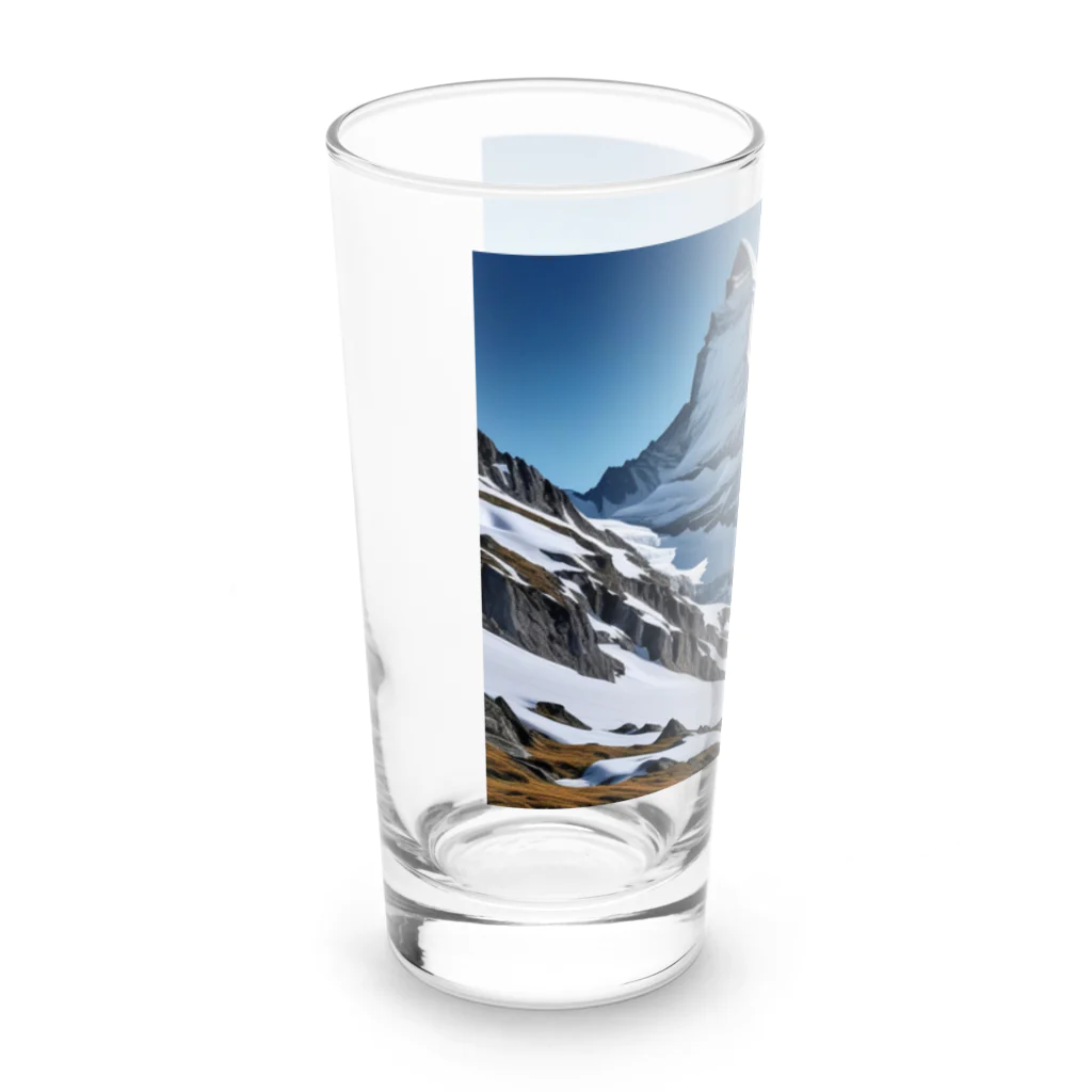 ジャパネットケフィアのアルプスの守り手 マッターホルン(小物) Long Sized Water Glass :left