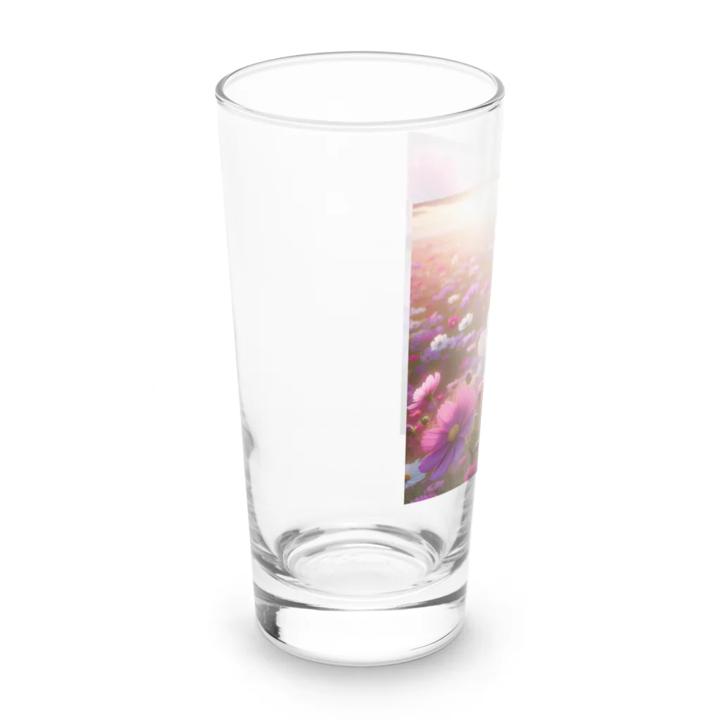 終わらない夢🌈の美しいコスモス💞 Long Sized Water Glass :left