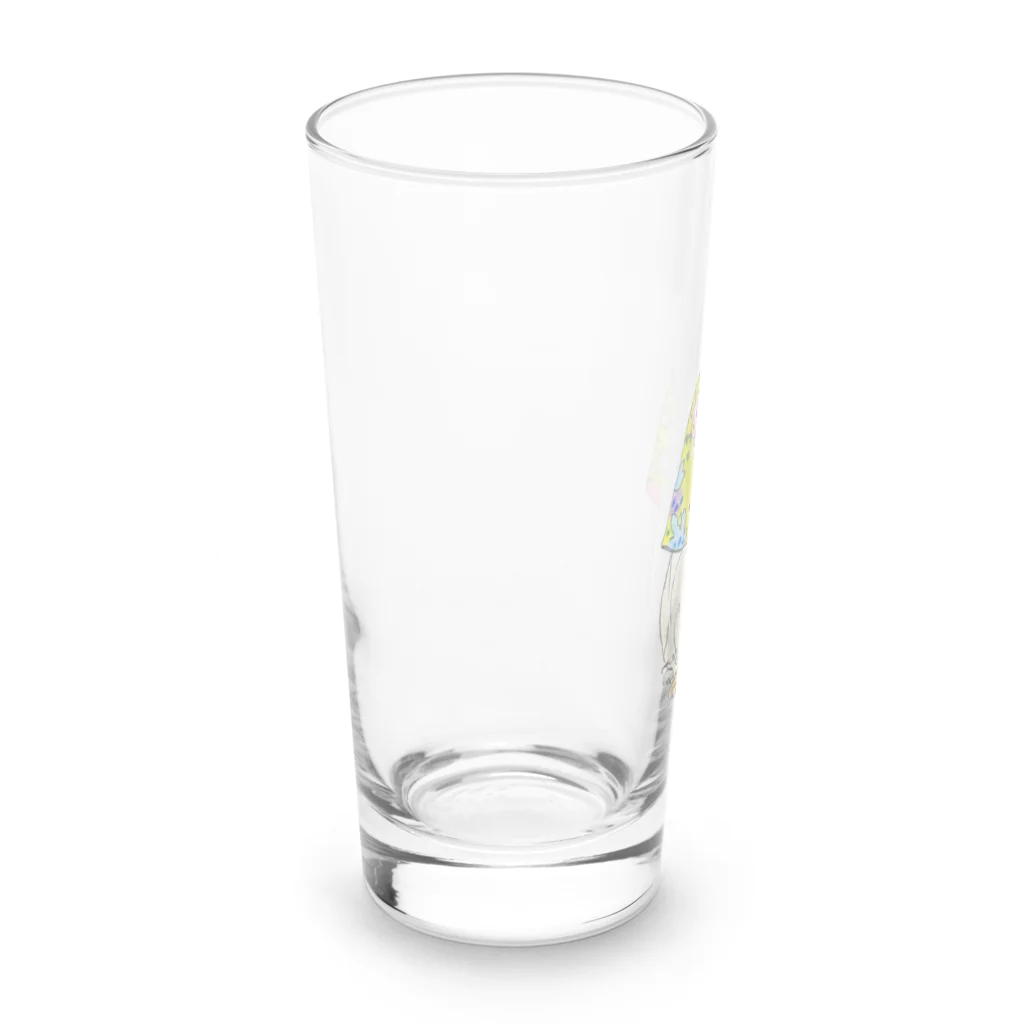 usaginooharikoのファッションモデルのウサギ Long Sized Water Glass :left