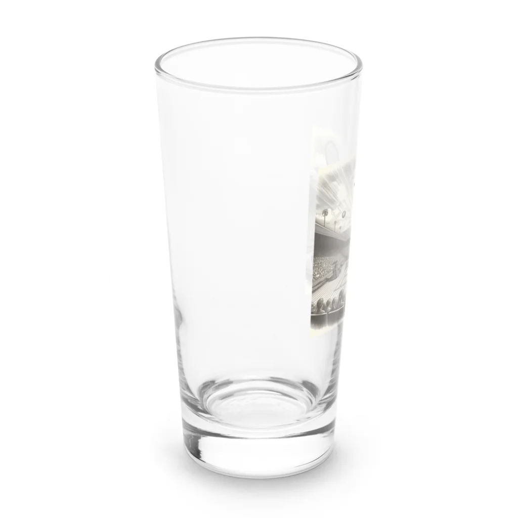 kojiharuのテニス大好き Long Sized Water Glass :left