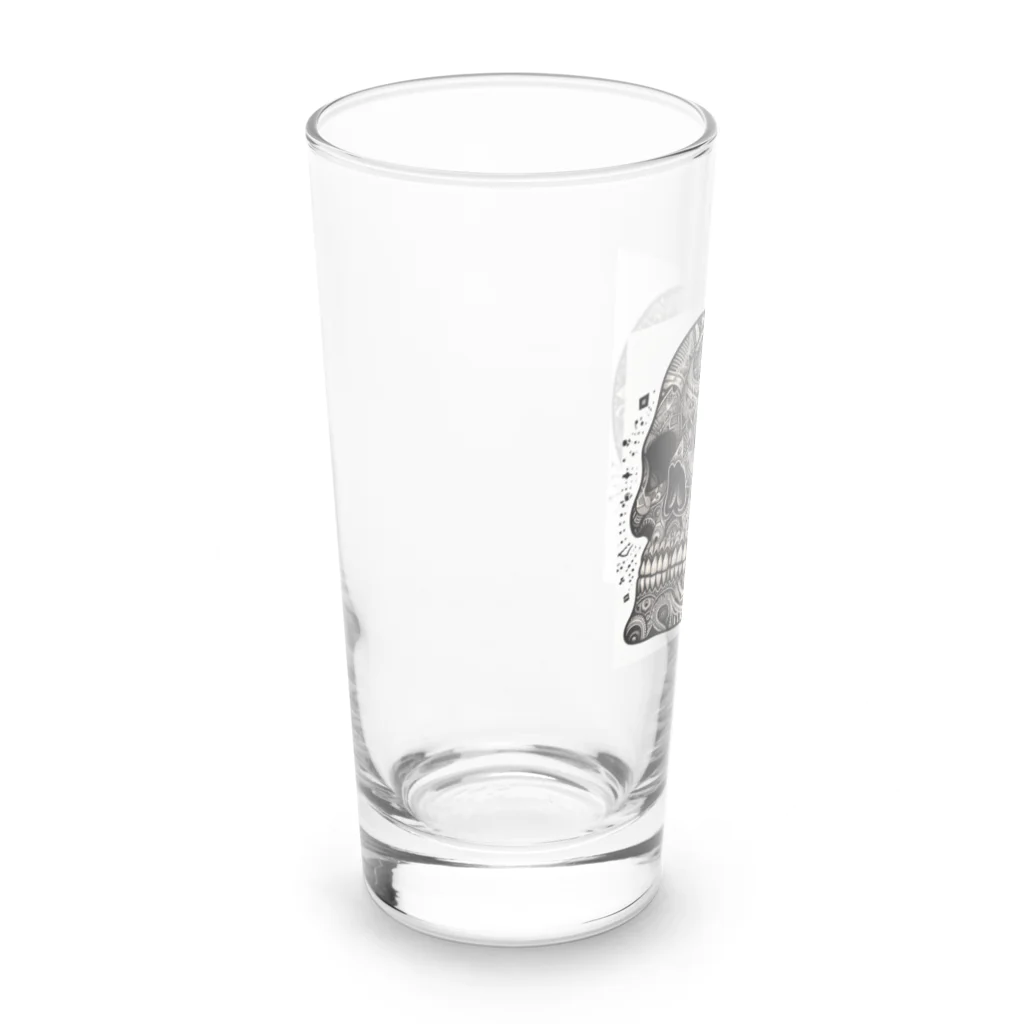 wワンダーワールドwのSKULL002 Long Sized Water Glass :left