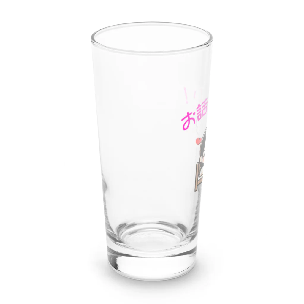 manaco-の話したい女子 Long Sized Water Glass :left