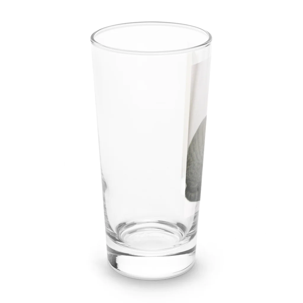 ポチオのトイレの上のポチオ Long Sized Water Glass :left