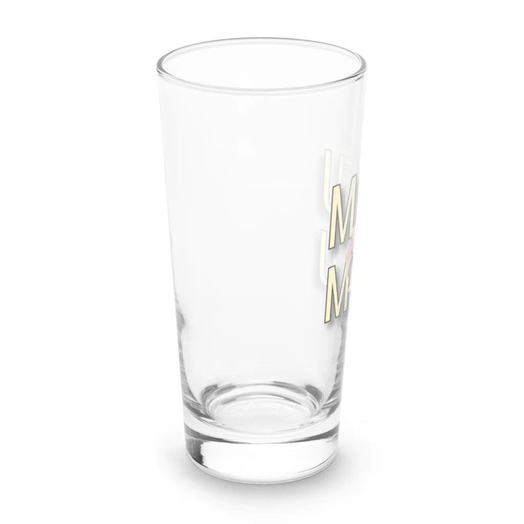 ClownCrown.jpのもふもふシリーズ001 Long Sized Water Glass :left