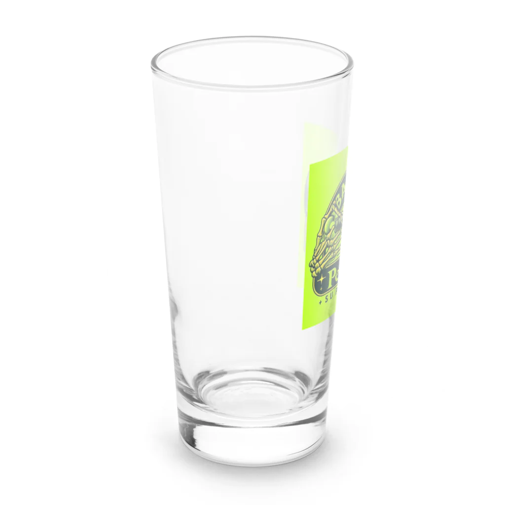 BABYLON  Channel　aiのドンペリ　骸骨　蛍光グリーン Long Sized Water Glass :left