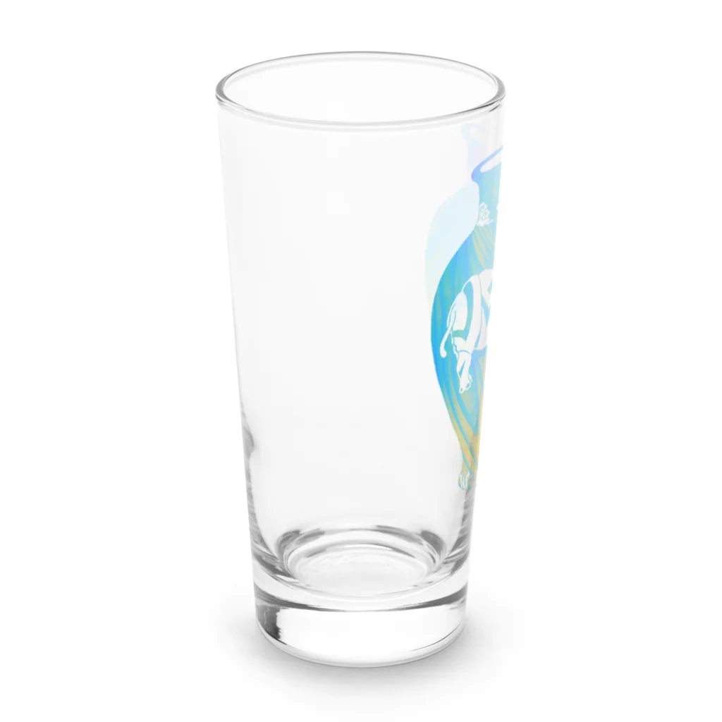 Nature Art GalleryのNature Art Gallery　スマトラサイ Long Sized Water Glass :left