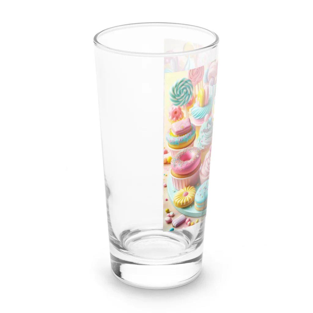 sweeshiiの甘くて美味しそうな洋菓子 Long Sized Water Glass :left