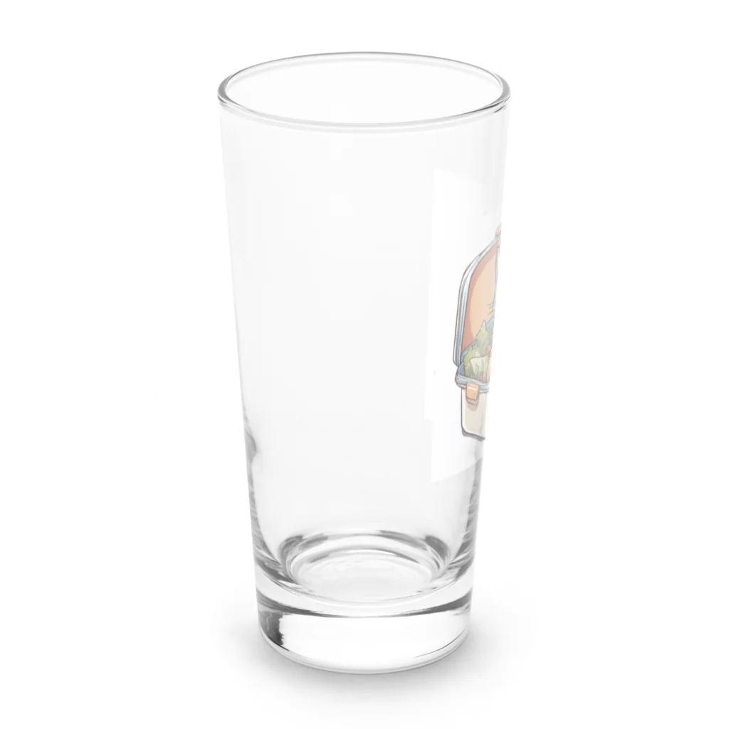 HIROYAN5935のキャットランチボックス Long Sized Water Glass :left