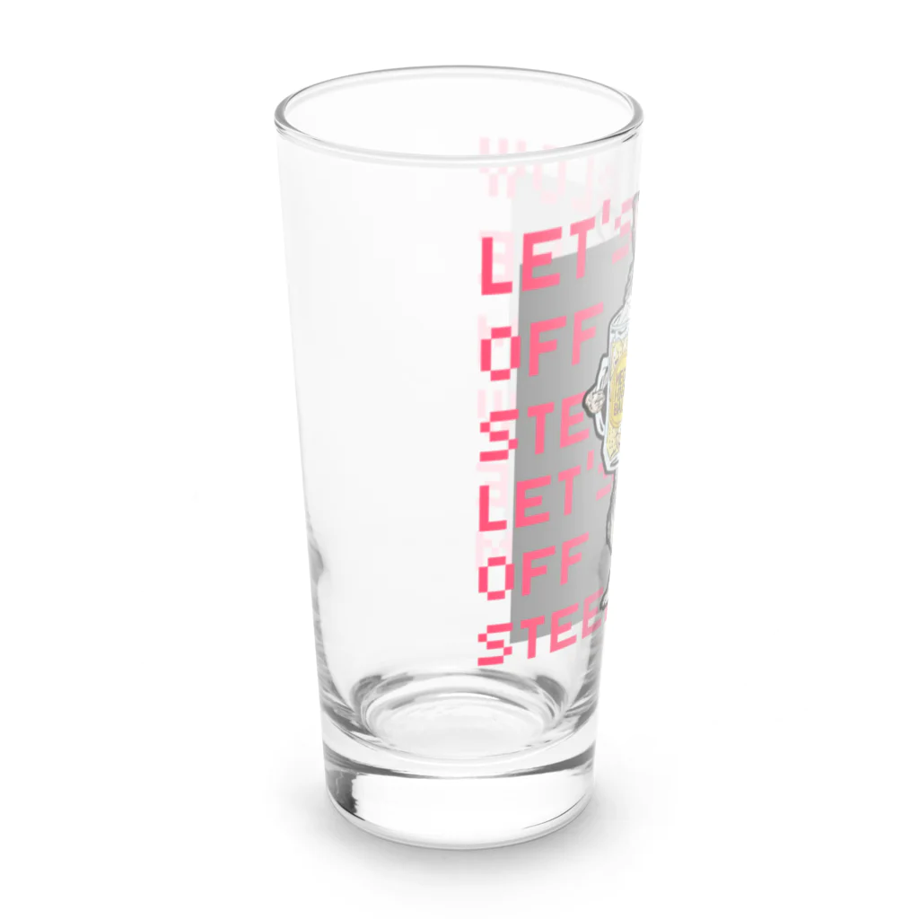 N谷スタジオのハイボール大好きチワワ Long Sized Water Glass :left