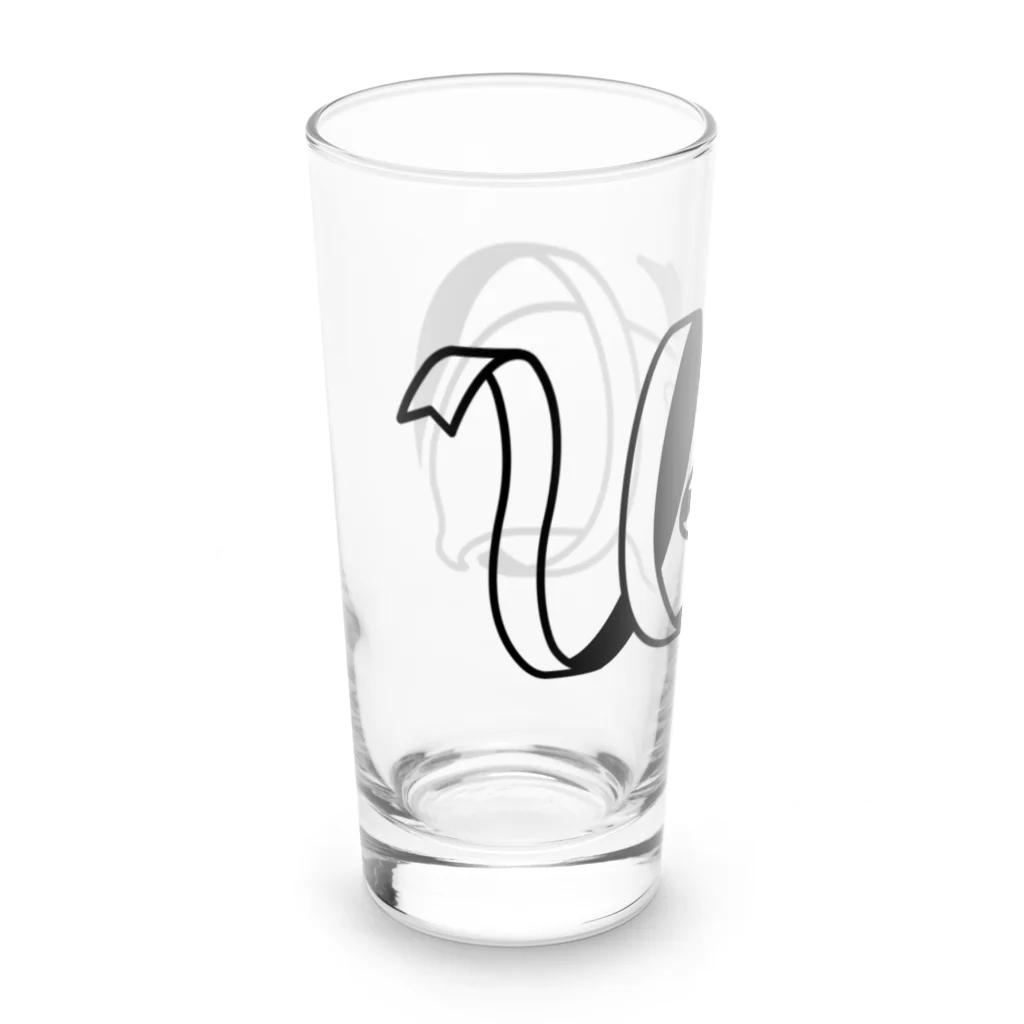 STUDIO OTOMARUのウォンバットのウォ（WO）【wombat】 Long Sized Water Glass :left