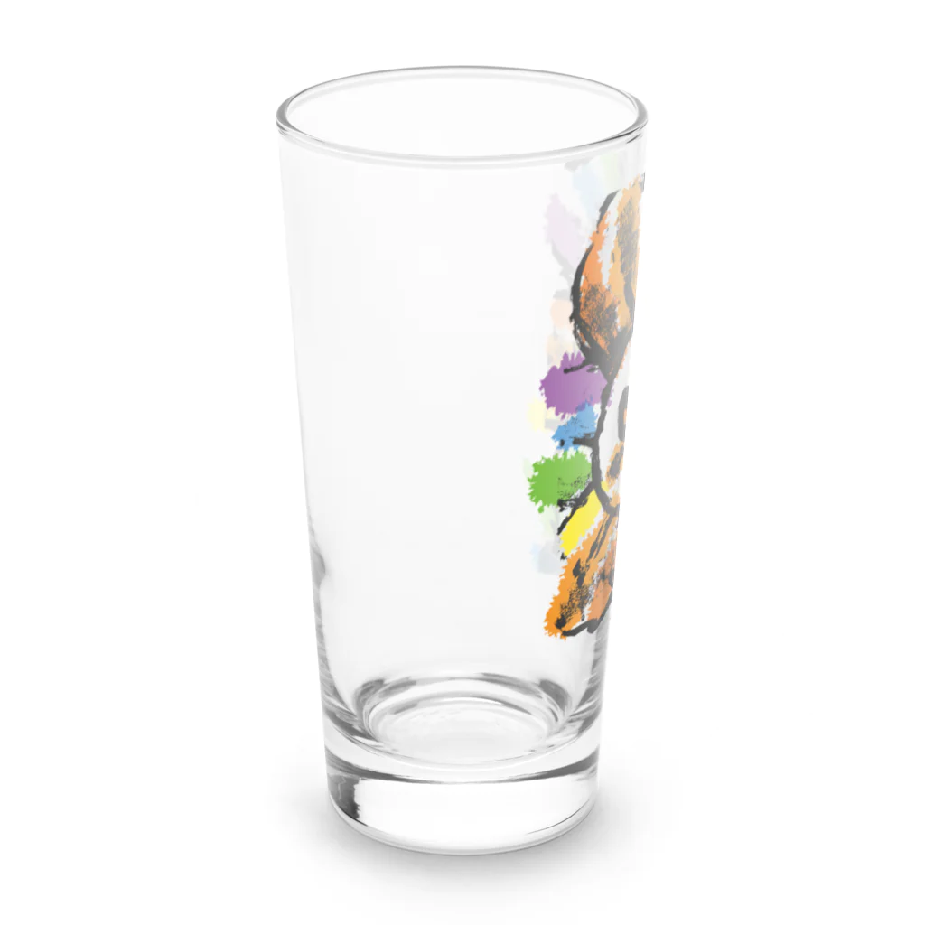 にがおえけいかくの前夜祭 Long Sized Water Glass :left