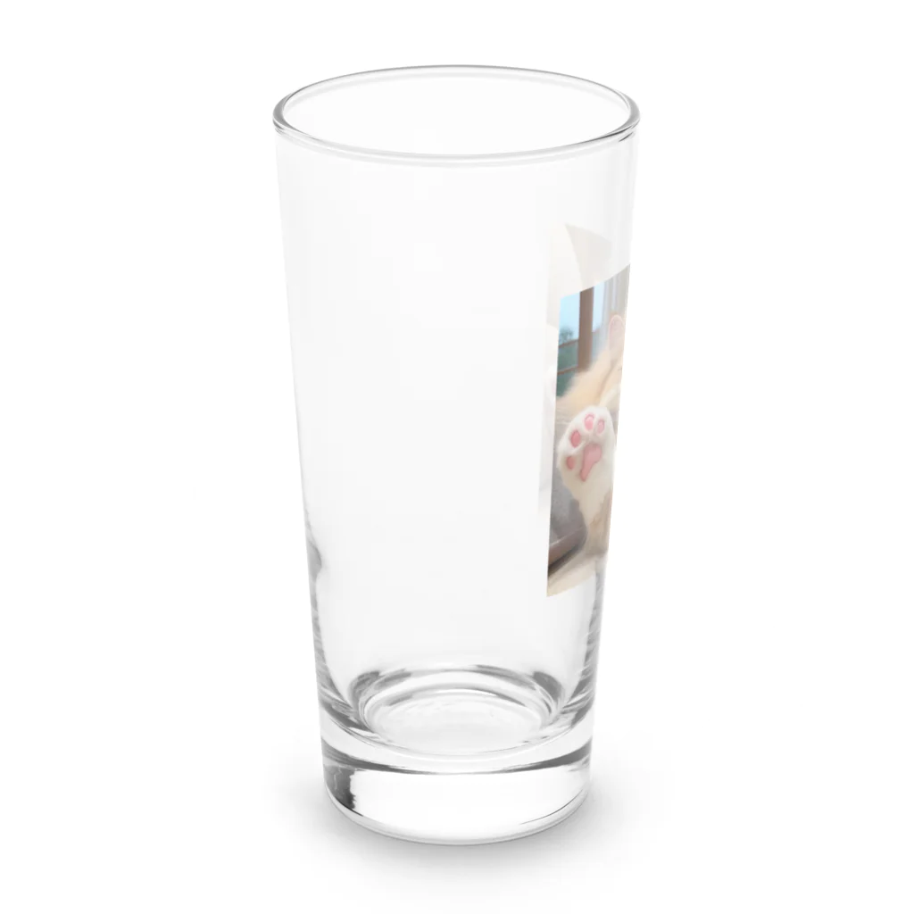 癒しのショップの愛あるニャンコ Long Sized Water Glass :left