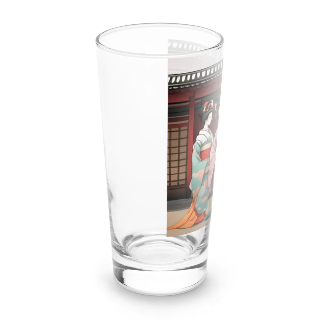 orihata-youの舞妓さん Long Sized Water Glass :left