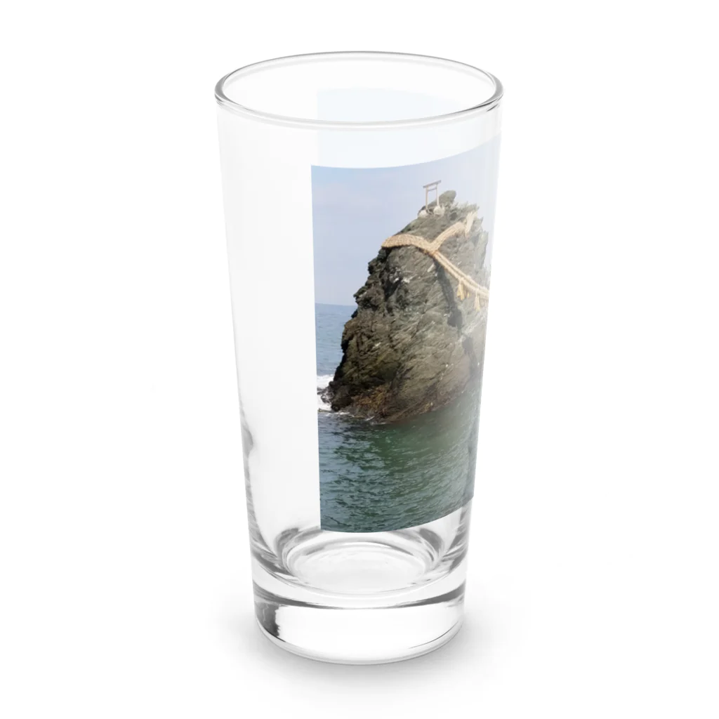 amaterasu358800の夫婦岩 Long Sized Water Glass :left