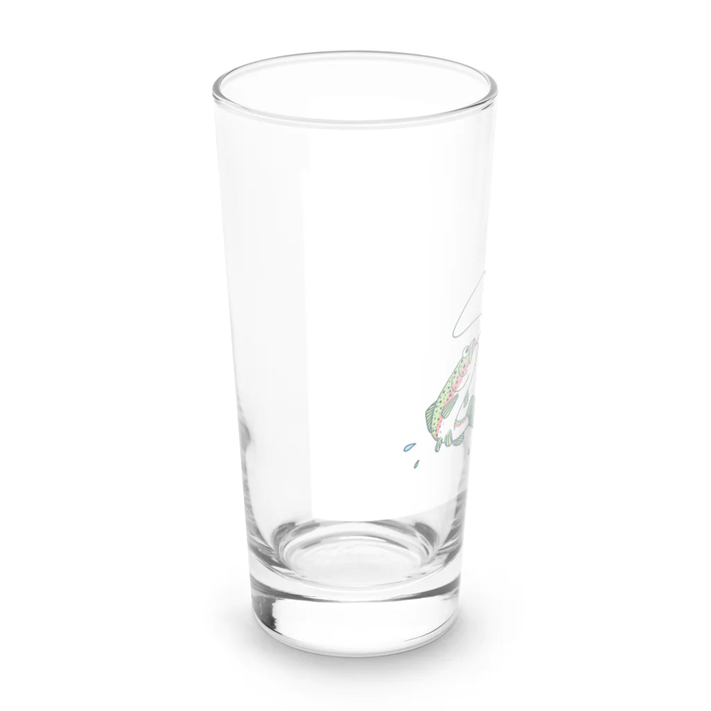 pomtoftonのFishing Cat  Long Sized Water Glass :left