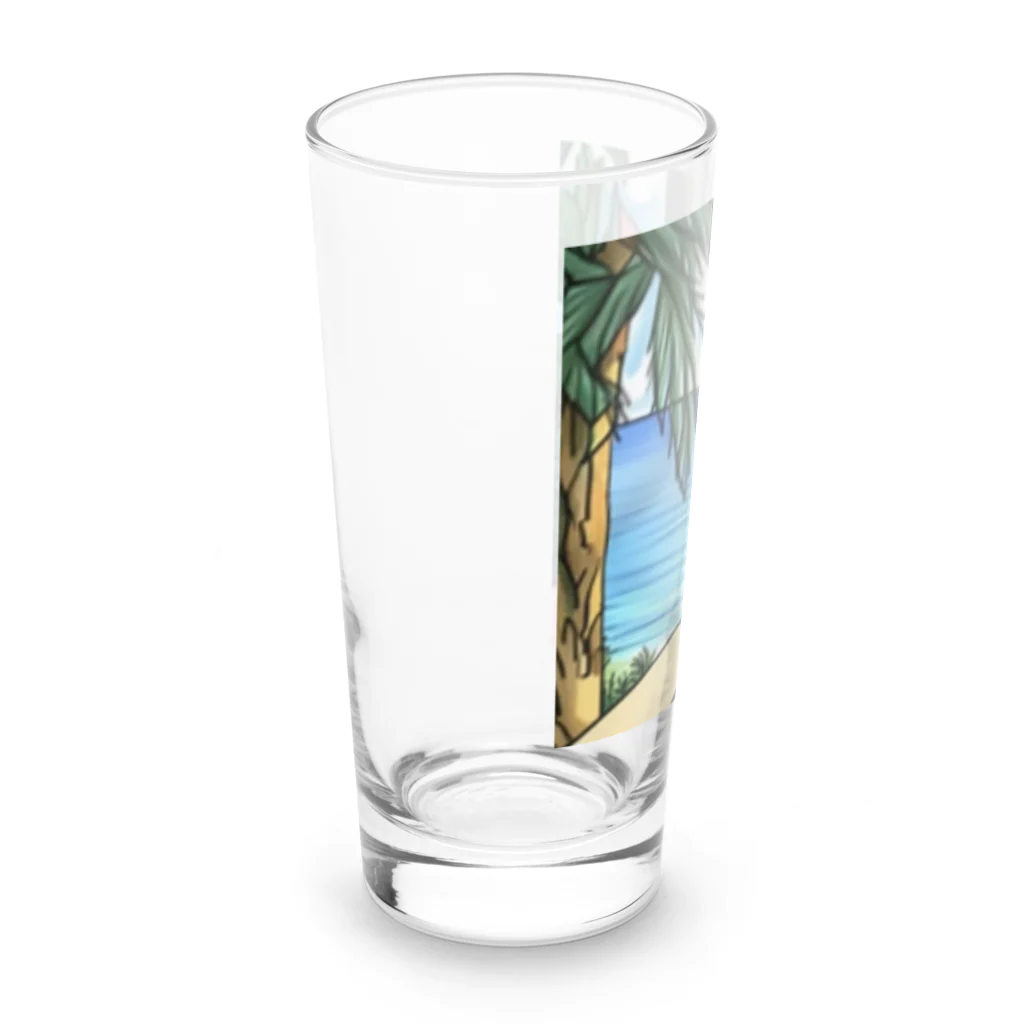 Ppit8のやっぱりリゾートは最高！ Long Sized Water Glass :left