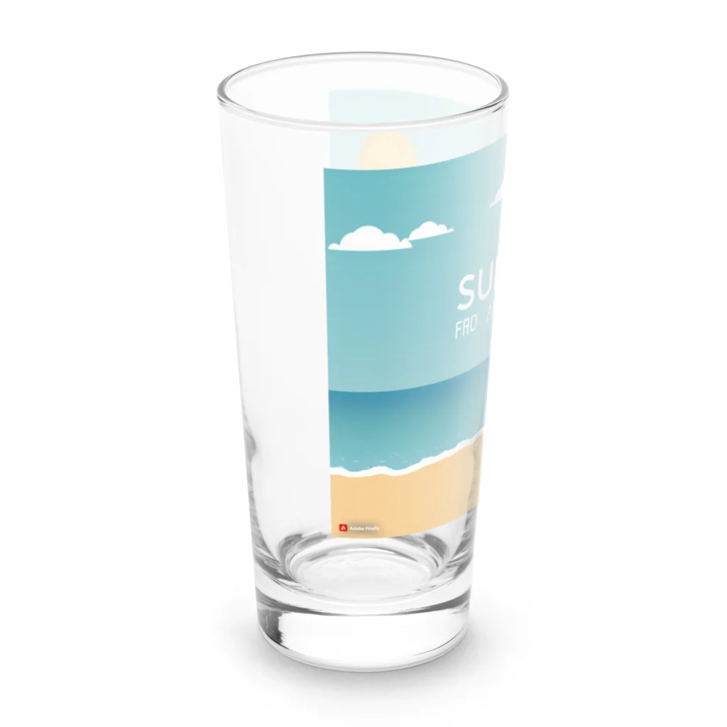 山田綾の夏！Summer！ Long Sized Water Glass :left