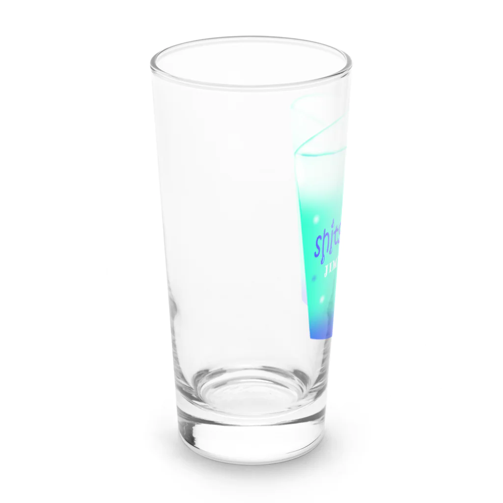 作りかけのたい焼きのshitsudo100％（湿度100％）梅雨入り Long Sized Water Glass :left