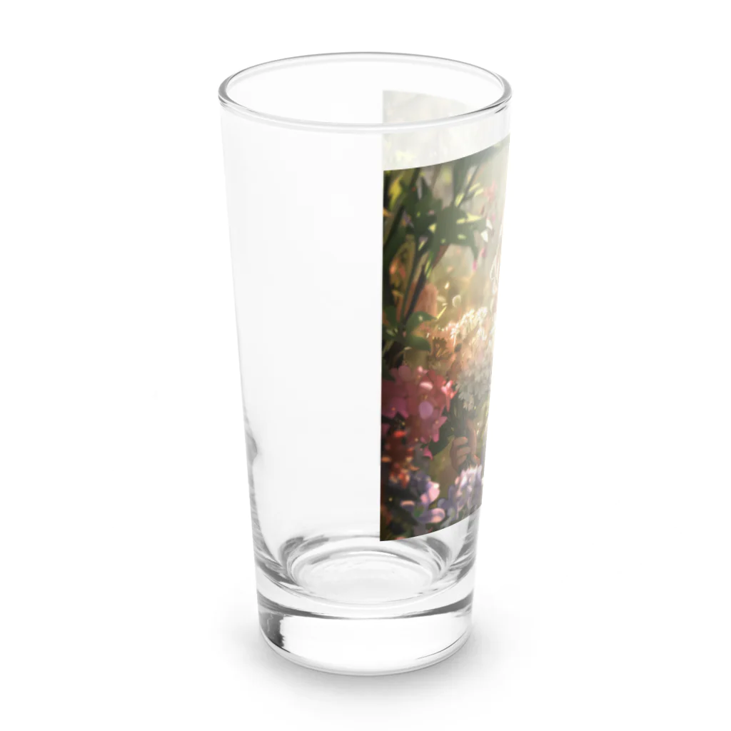花束娘のFantasy Flower Field - Girl's Smile Long Sized Water Glass :left